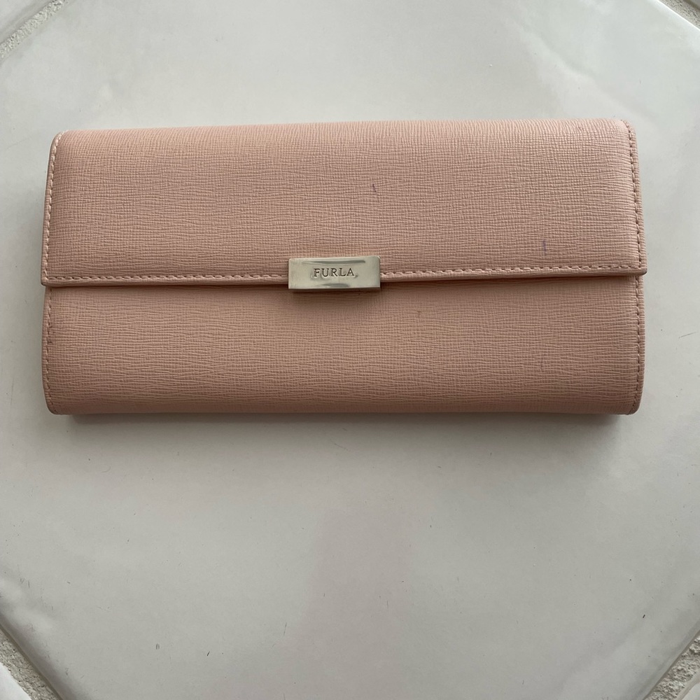 Furla Light Pink/Blush Continental Wallet